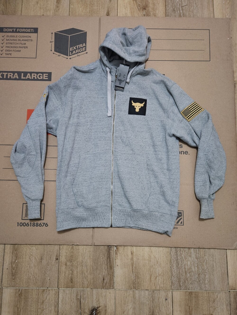 Under Armour Project Rock Salute To Service Hoodie